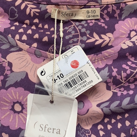 GIRLS PURPLE FLOWERED ROMPER💜 - Picture 3 of 3